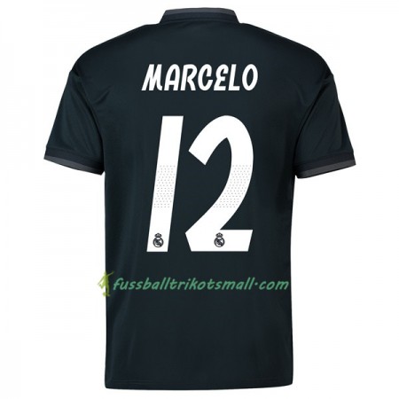 Günstige Fußballtrikots Real Madrid Marcelo 12 2018-2019 Kurzarm Auswärts-trikot kaufen